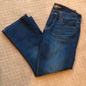 Lucky Brand cropped jean